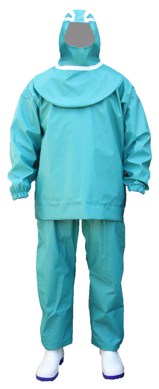 Костюм біологічного захисту з капюшоном-шоломом, 6 клас, L